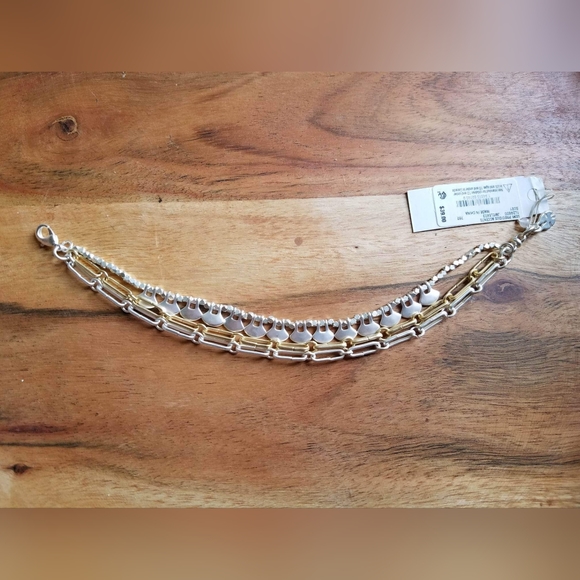 Lucky Brand 3 layer bracelet - Picture 2 of 3